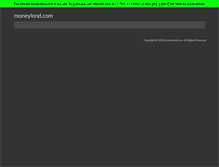 Tablet Screenshot of moneylend.com